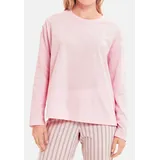 RÖSCH Basic Pyjamashirt Langarm im sportiven Look 1884821 38, 10038 - 38