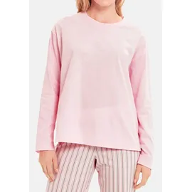 RÖSCH Basic Pyjamashirt Langarm im sportiven Look 1884821 38, 10038 - 38