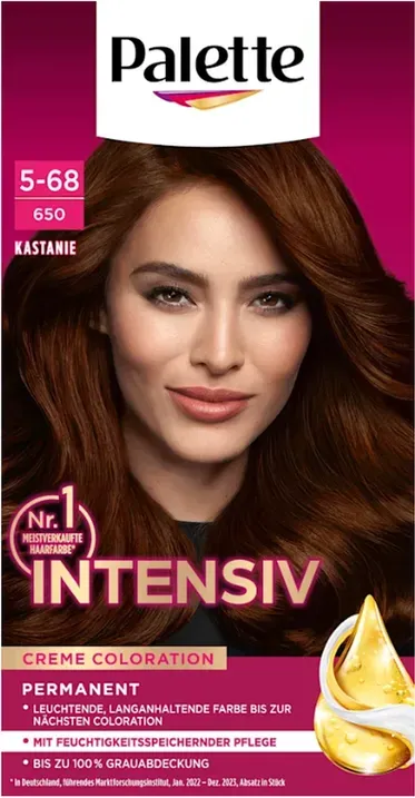 Poly Palette Intensive Creme-Farbe 5-68/650 Kastanie 1 Stk