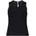 Betty & Co Patchwork-Shirt ohne Arm in schwarz, | Gr.: S
