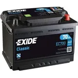 Starterbatterie 12V 70Ah 640A EXIDE ContiClassic B13 L3 Batterie