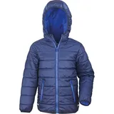 Result Core Junior Soft Padded Jacket - Blau - XS