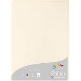 Clairefontaine 24204C Packung mit 25 Karten Pollen 210g, DIN A4, 21 x 29,7cm, Elfenbein