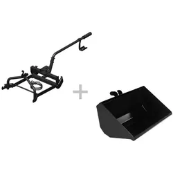 BERG Gokart XL/XXL - Hebevorrichtung vorne + Ladeschaufel schwarz ZUBEHÖR