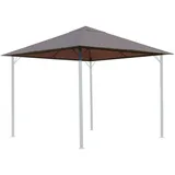 Quick Star Ersatzdach 3x3 m 2,97 x 2,97 m Beige/Braun/Grau