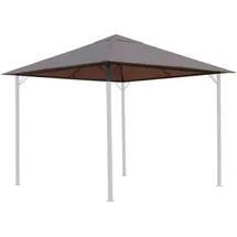 Quick Star Ersatzdach 3x3 m 2,97 x 2,97 m Beige/Braun/Grau