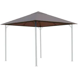 Quick Star Ersatzdach 3x3 m 2,97 x 2,97 m Beige/Braun/Grau