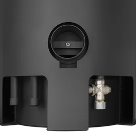 Justus Island Aqua II Stahl Schwarz/Türkis