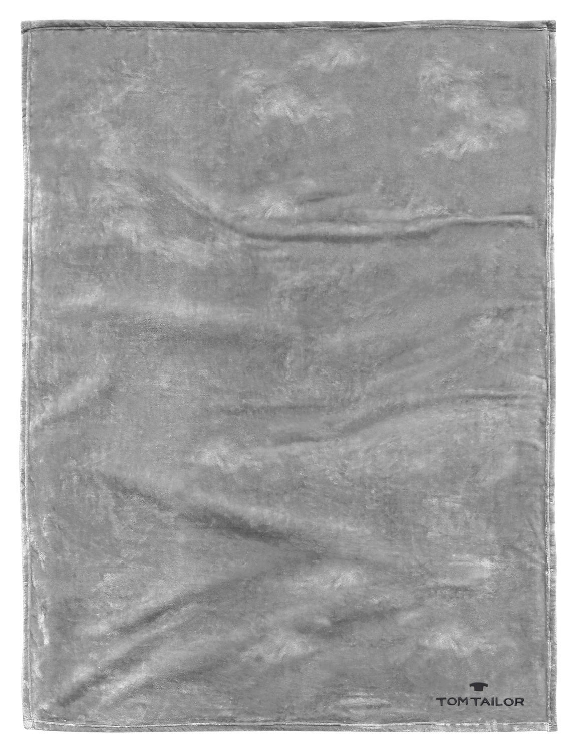 Tom Tailor Wohndecke SARAVINA, Silbergrau - Polyester - 150 x 200 cm