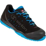 Sixton Sicherheitsschuhe Cuban S1 SRC, Farbe:schwarz/blau, Schuhgröße:40 (UK 6.5) - 40 EU