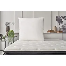Yatas Bedding Suprelle Memory Kopfkissen 80 x 80 cm Weiß