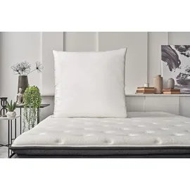 Yatas Bedding Suprelle Memory Kopfkissen 80 x 80 cm Weiß