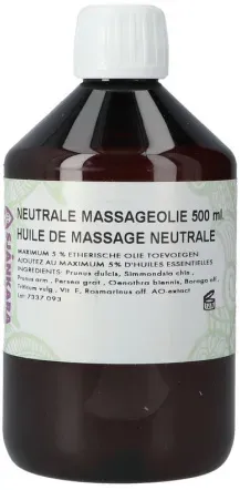 Sjankara Neutrales Massageöl 500ml