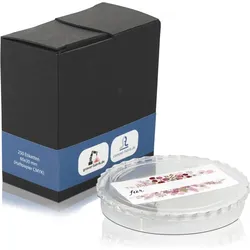 Geschenkaufkleber (beschreibbar) 250 Stück / 60x30 mm Haftpapier /