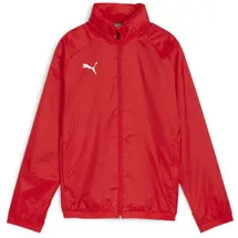 Puma teamGOAL Allwetterjacke Rot 140