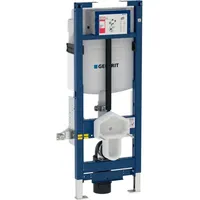 Geberit Duofix Element für WWC, 112 cm, mit Sigma UP-SPK 12 cm, BF, höhe-verstlb