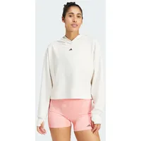 Adidas Power Loose Fit Back-Ventilation Hoodie Chalk White L