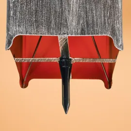 esotec Solar Feuerstelle Lagos im 2er-Set METALL wetterfest outdoor 102786