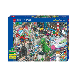 HEYE Puzzle Puzzle Berlin Quest, 1000 Teile, Puzzleteile