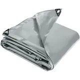Tectake tectake® Abdeckplane, wasserdicht grau