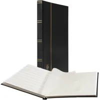 Leuchtturm 324812 Briefmarken-Sammel-Album - Einsteckbuch Basic - 32 weiße