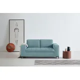 OTTO products Couch Polyester 2-Sitzer Blau