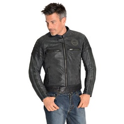 51929.47 Leder-Jacke schwarz 52