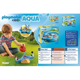 Playmobil 1.2.3 Wasserwippe mit Gießkanne 70269