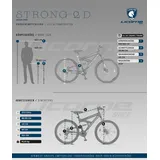 licorne bike gmbh Strong 2D Premium 27,5 Zoll RH 0 cm schwarz/rot