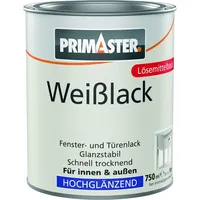 Primaster Weißlack hochglänzend 0,75 l