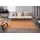 WECON HOME Teppich Seattle, rechteckig, Höhe: 11 mm, Kurzflorteppich, handgewebt, TENCEL & Schurwolle, Streifen, Wohnzimmer braun 160 cm x 230 cm x 11 mm