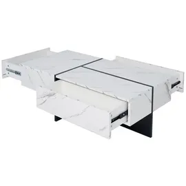Okwish Weiß Holzwerkstoff 50 x 34,5 x 100 cm