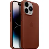 Apple Leder Case mit MagSafe für iPhone 14 Pro Max Umbra (MPPQ3ZM/A)