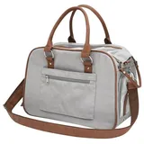 Nobby Tasche "PERKA" hellgrau; L: 40 x 20 x 28 cm