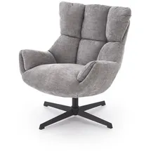 lookway Drehsessel COZY Textil 72 x 87 x 79 cm Grau