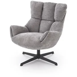 lookway Drehsessel COZY Textil 72 x 87 x 79 cm Grau