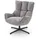 lookway Drehsessel COZY Textil 72 x 87 x 79 cm Grau