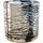 creativ home Teelichthalter LEOPARD Glas Gold