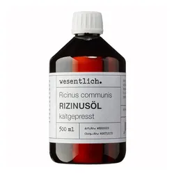 wesentlich. Rizinusöl kaltgepresst 500 ml