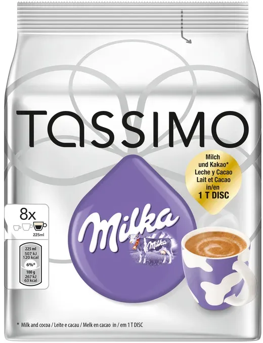 Jacobs MILKA, Kaffeekapsel, 30 g