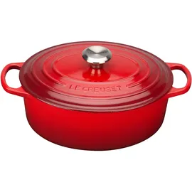 Le Creuset Signature Bräter 29 cm oval kirschrot