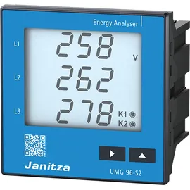 JANITZA UMG 96-S2 Digitales Einbaumessgerät