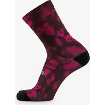 VAN RYSEL EDR Radsocken 39-42 Grün/Rosa/Schwarz