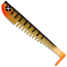 Monkey Lures King Lui - 7,5 cm, 10 cm, 12,5 cm, 14 cm - Big L Köder, Gummifisch, Angelköder, Softbait, Zanderköder, Kunstköder Angeln, Gummiköder (Perchzilla - leicht UV aktiv, 12,5 cm)