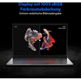 Medion S20 Intel Core Ultra 5 125H, 16GB DDR5 RAM, 1TB PCIe SSD, 100% sRGB, HD Webcam, WLAN, Win 11)