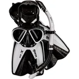 Mares Schnorchelset X-one Marea, Weiß, - Gr: Medium