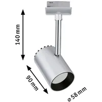 Paulmann Shine Hochvolt-Schienensystem-Leuchte URail LED fest eingebaut 5 W