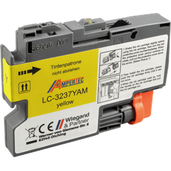 Ampertec Tinte kompatibel mit Brother LC-3237Y  yellow