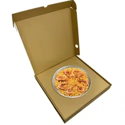 50 Stk. Aluminium-Paellapfanne zum Mitnehmen (26Ø) Ref PAE010