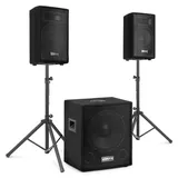 Vonyx VX1015BT 2.1 Aktiv-Lautsprecher-Set 15